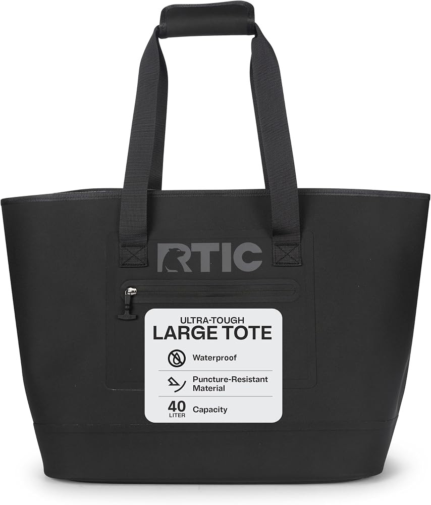 RTIC Ultra-Tough Tote Bag, Waterproof for Beach, Pool, Towel, Grocery, Shopping, Heavy-Duty, Punc... | Amazon (US)