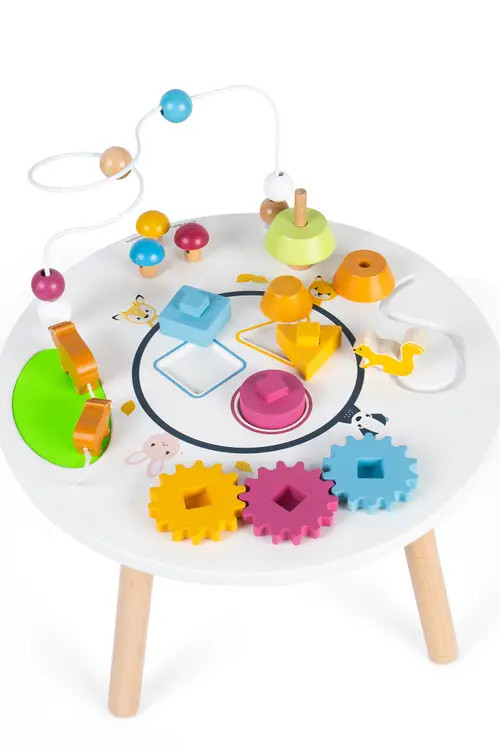Bigjigs Toys FSC® Certified Animal Activity Table in White at Nordstrom | Nordstrom
