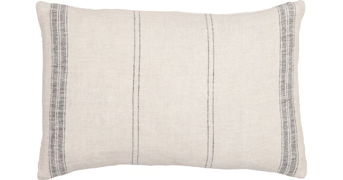 Linen Stripe Vintage Pillow - 15701 | Layla Grayce