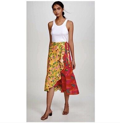 Farm Rio Garden Wrap Skirt. NWT. Size Large. Retail- $160 | eBay US