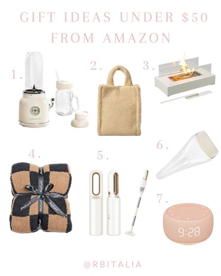 Amazon gift ideas for under $50! Christmas gift ideas for her, affordable Christmas gift ideas from amazon 

#LTKhome #LTKHoliday #LTKGiftGuide