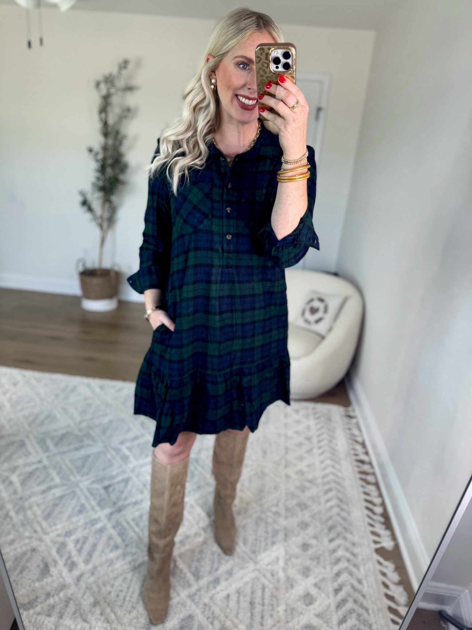 Weekend Walmart Wins try on 
Plaid dress- medium 

#walmartpartner #walmartfashion @walmartfashion

#LTKFindsUnder50 #LTKSeasonal #LTKWorkwear