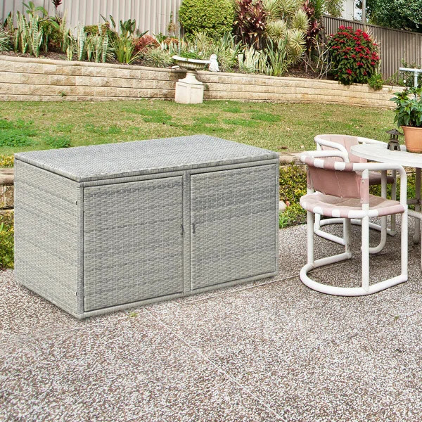 88 Gallon Garden Patio Storage Deck Box | Wayfair North America