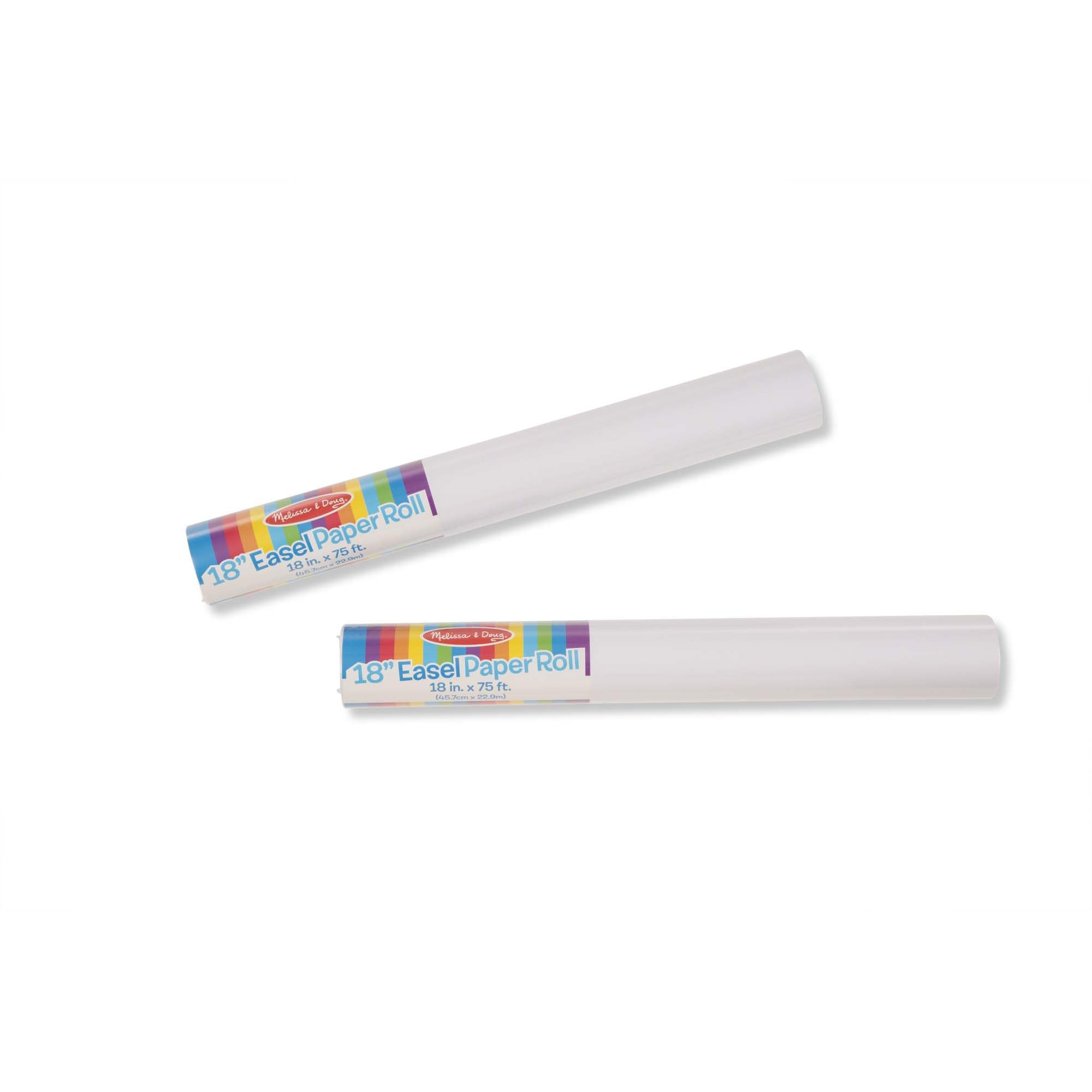 Melissa & Doug Deluxe Easel Paper Roll Replacement (18 inches x 75 feet) - 2 Count (Pack of 1) - ... | Amazon (US)
