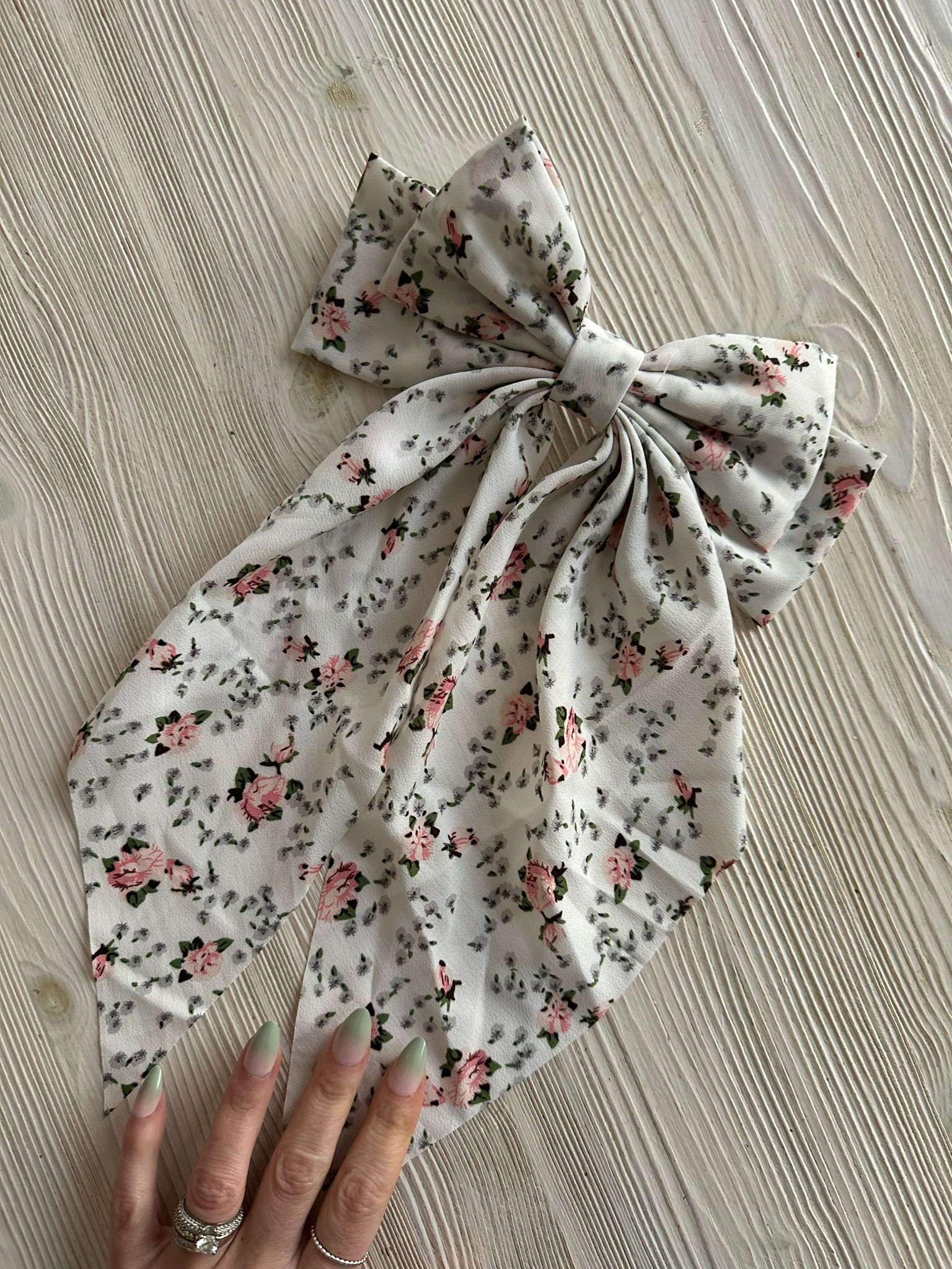 Floral bow. For hair or Easter baskets 

#LTKstyletip #LTKkids #LTKfamily