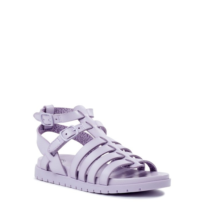 Wonder Nation Toddler Girls Gladiator Sandals, Sizes 7-12 | Walmart (US)
