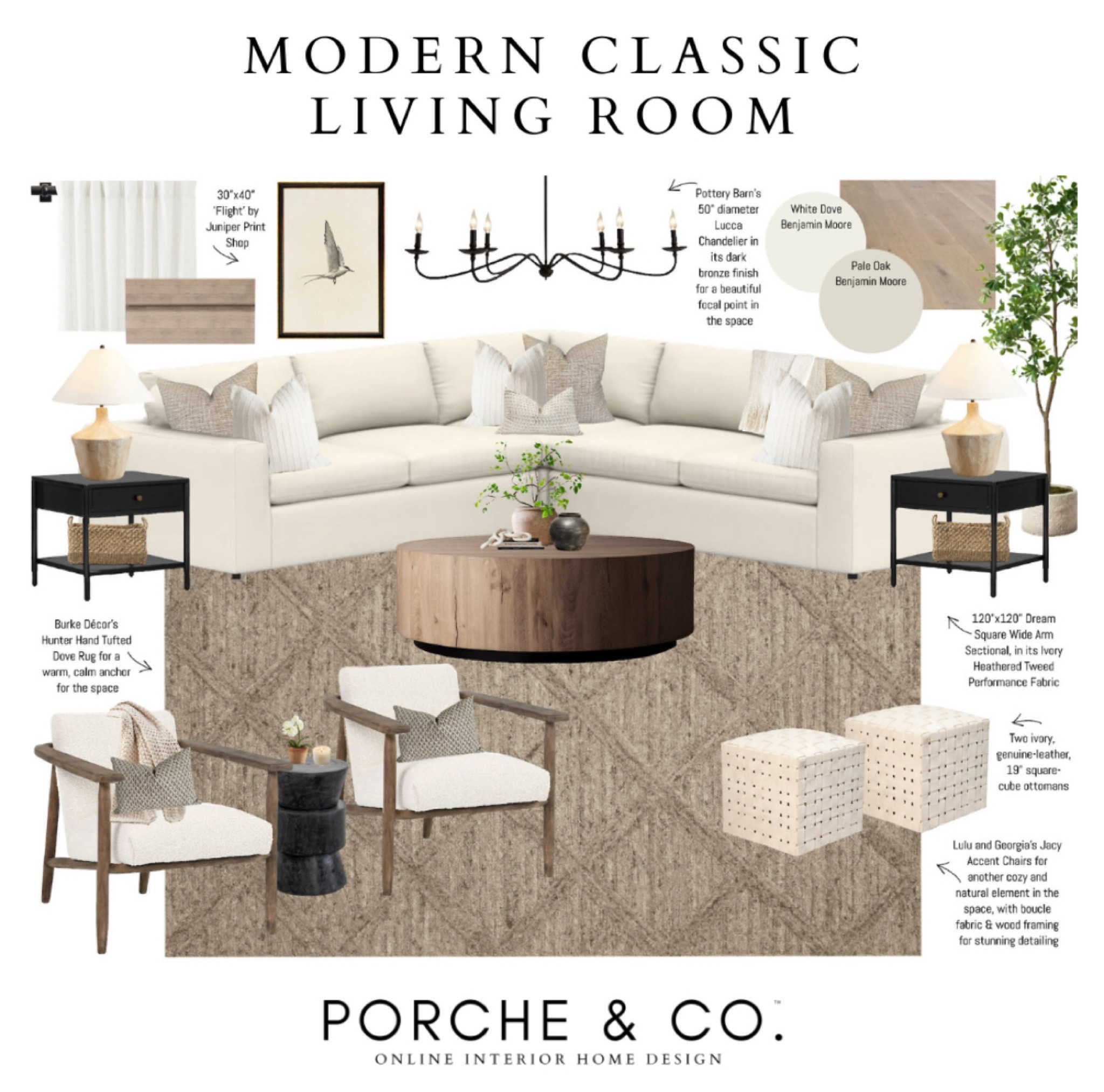 Living room inspo, living room moodboard, modern classic design, edesign, client virtual interior design 

#LTKHome