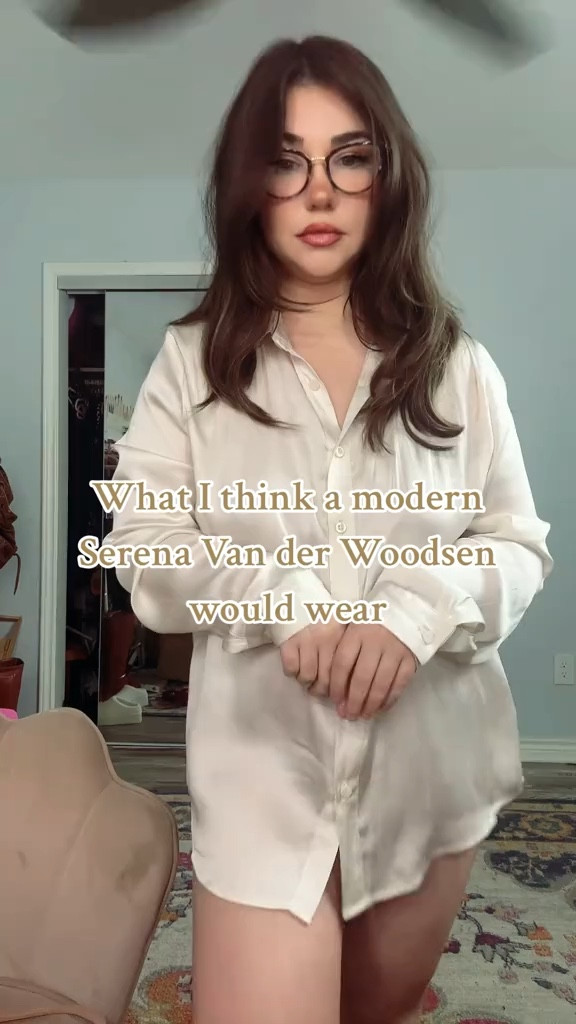 Old money Serena Van der Woodsen gossip girl inspired chic look with white button up blous, dark denim skirt, and knee high crocodile boots 

#LTKfindsunder50 #LTKstyletip #LTKfindsunder100