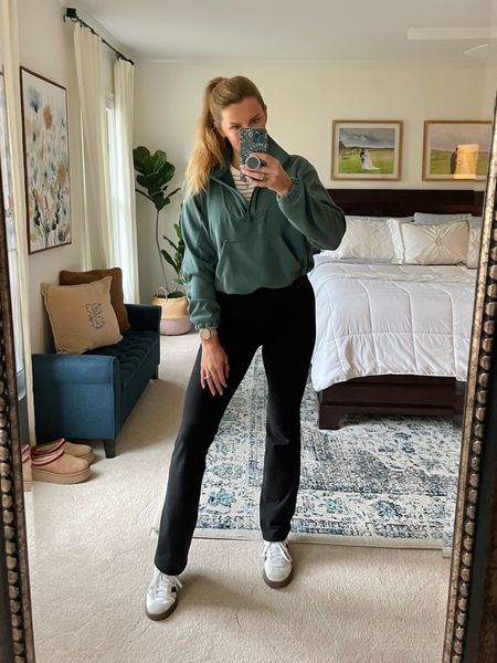 Weekend outfit of the day - a couple of my favorite things I wear on repeat lately 

Ribbed luxstreme pullover 

Bootcut leggings 


#LTKMostLoved #LTKSeasonal