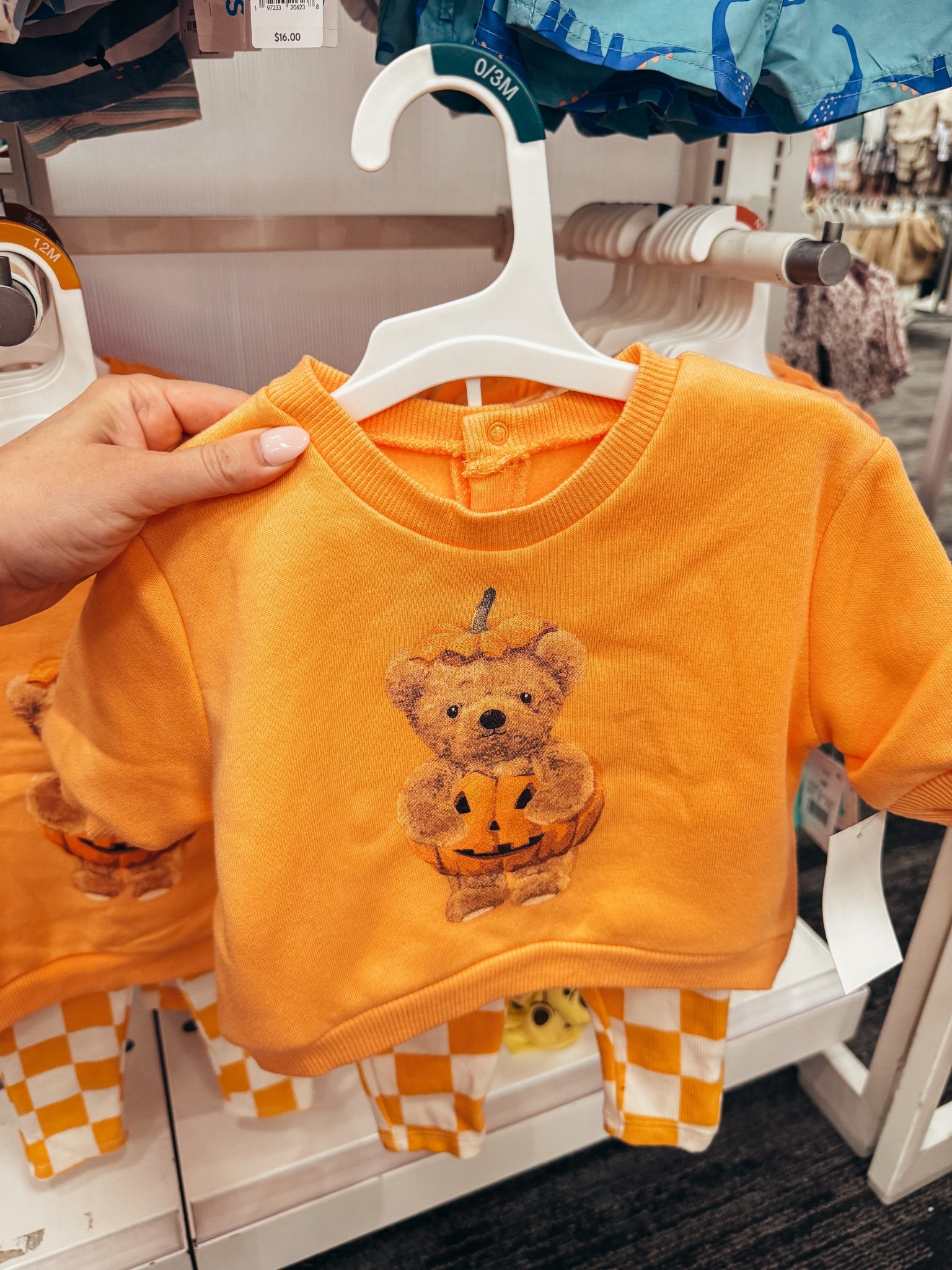the cutest baby set for fall/halloween! Been waiting for target to drop these online. Also comes in a bubble/romper version. Baby outfits. Baby fall clothes. 

#LTKBaby #LTKBump #LTKKids