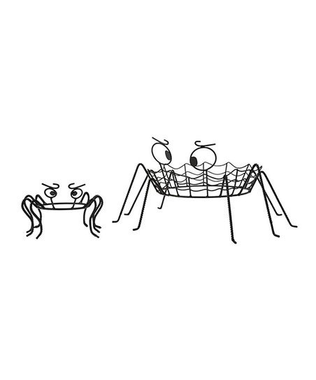 love this productMetal Spider Pumpkin Holder - Set of Two | Zulily