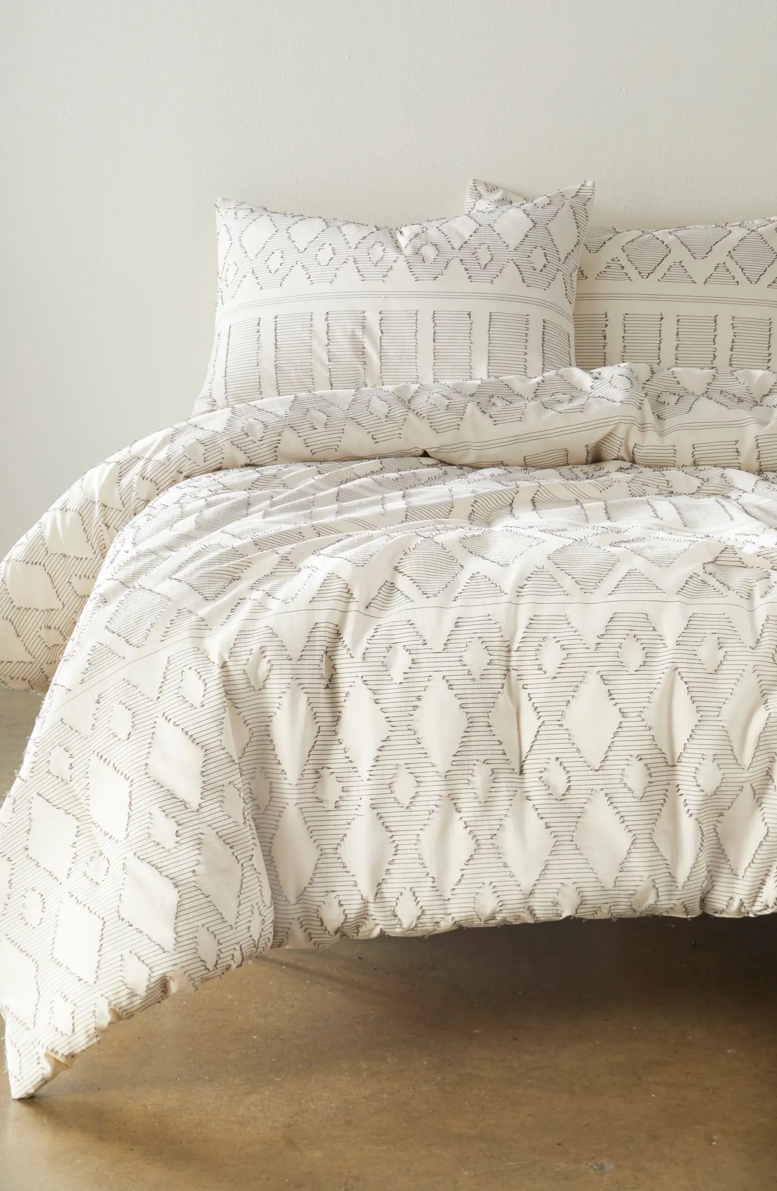 String Jacquard Comforter & Sham Set | Nordstrom