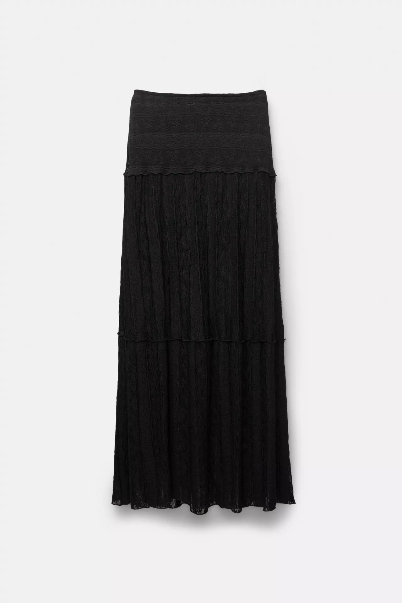 Lace midi skirt | PULL and BEAR UK