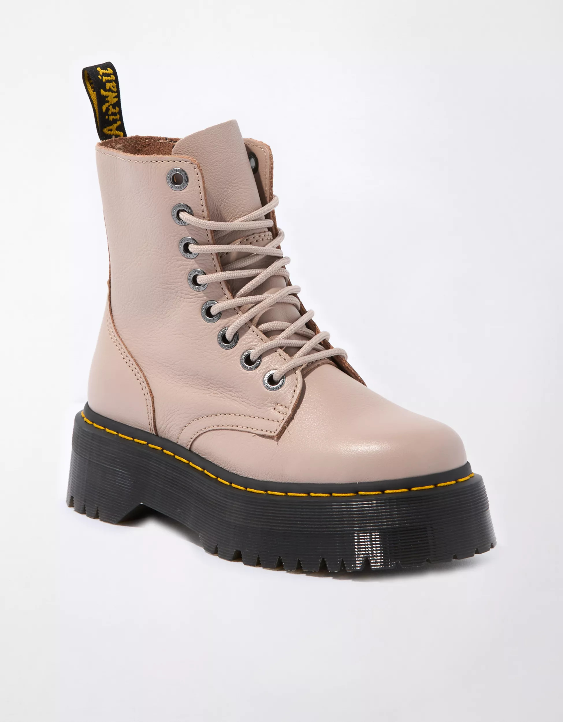 Dr. Martens Women's Jadon III Pisa Leather Platform Boot | American Eagle Outfitters (US & CA)