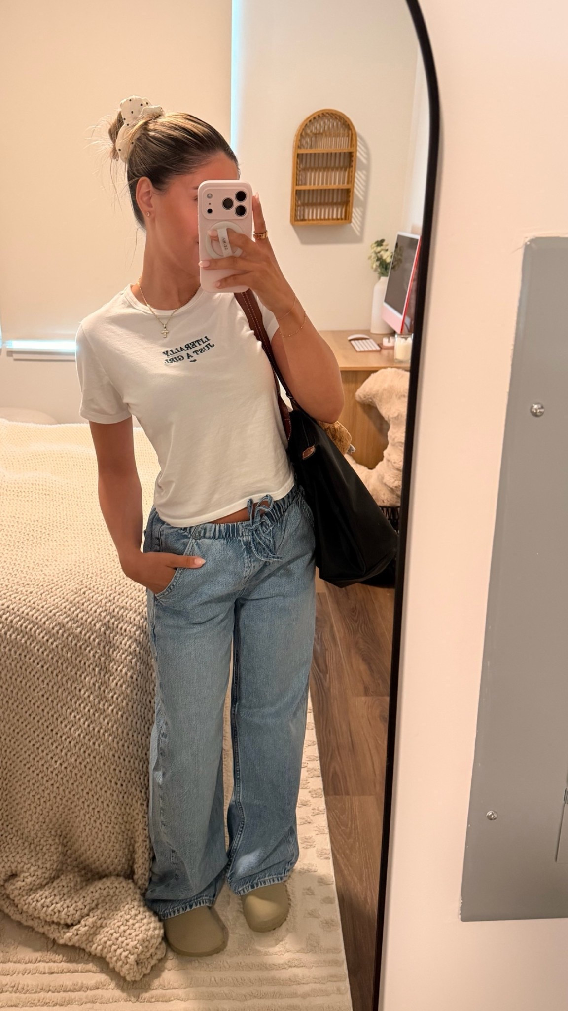 summer / fall outfit idea
Gap jeans 🤍

#LTKgrwm #LTKootd #LTKPetite