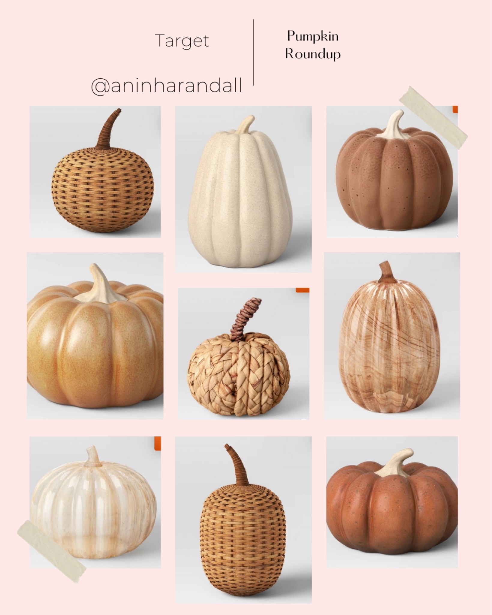 Target pumpkin roundup 

#LTKSeasonal #LTKsalealert #LTKhome