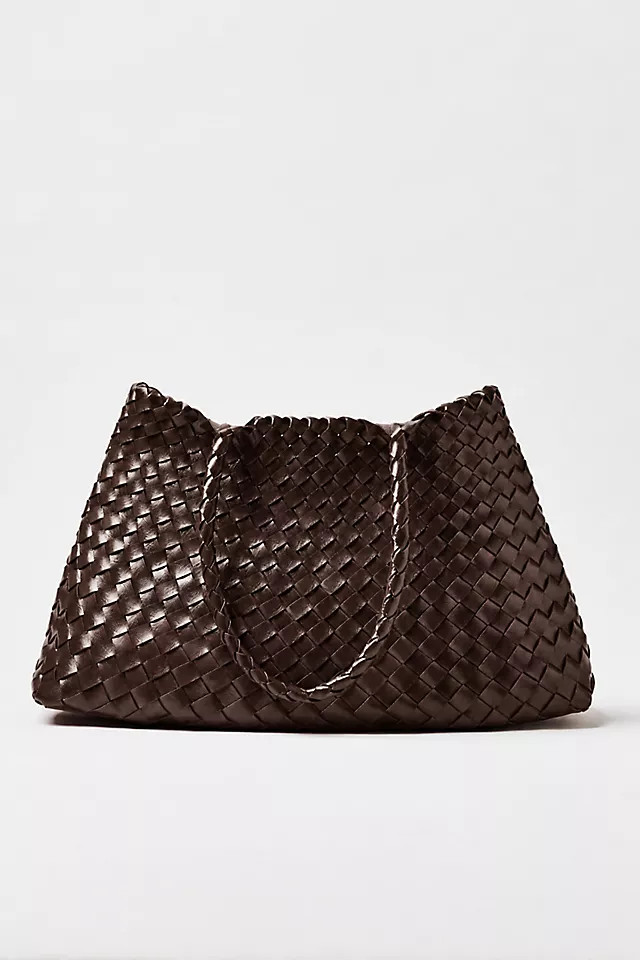 Calla Large Woven Shoulder Bag | Anthropologie (US)