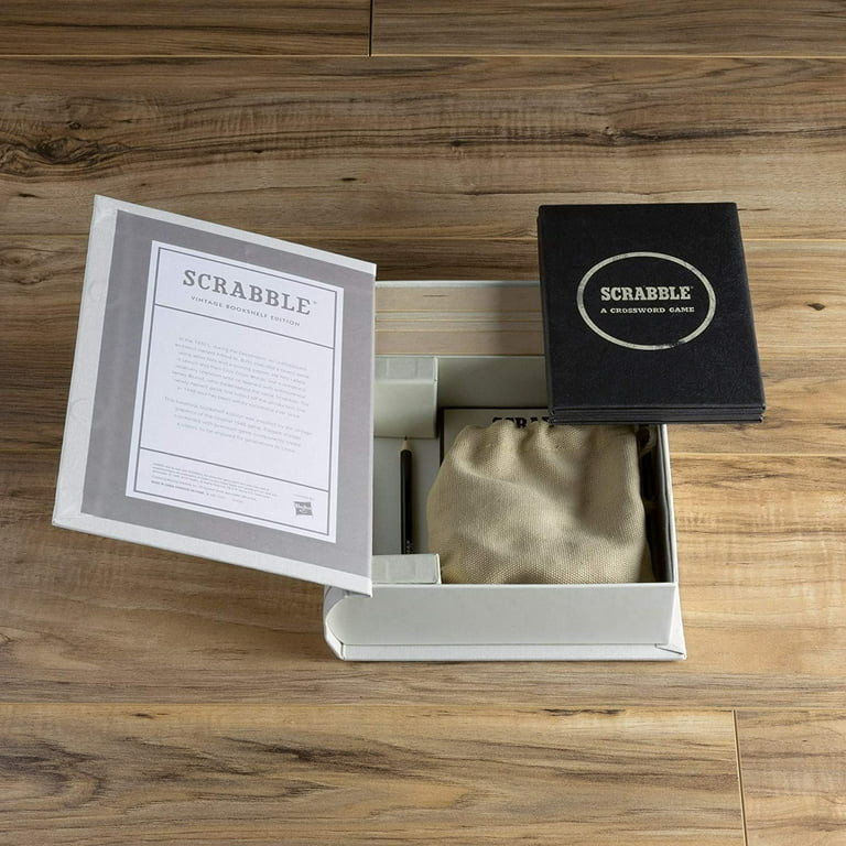 Scrabble, Monopoly, and Clue Vintage Board Game Bookshelf Collection | Walmart (US)