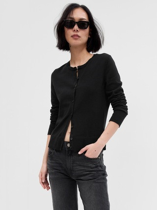 Crewneck Cardigan | Gap Factory