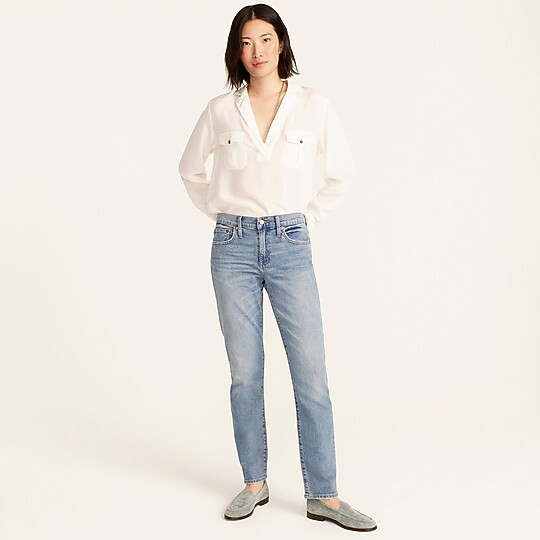 Slim boyfriend jean in Tea Time wash | J. Crew US