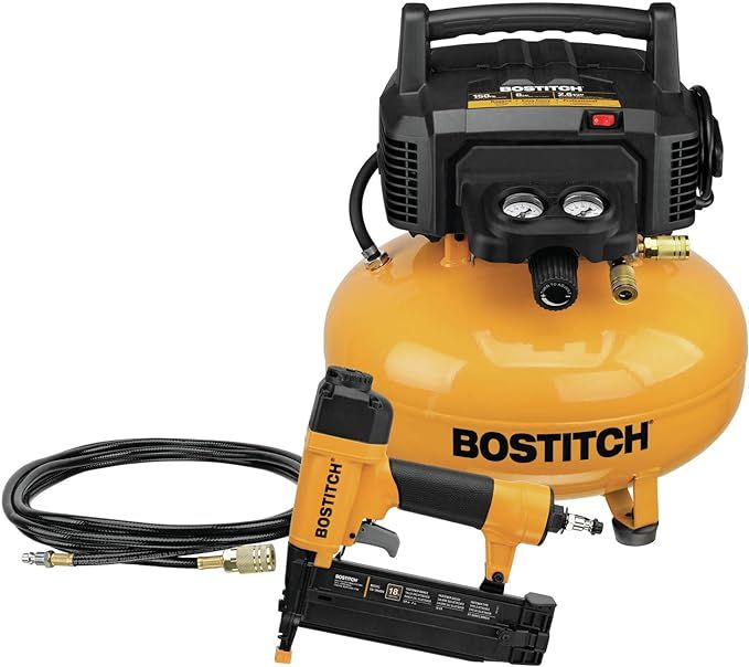 BOSTITCH Air Compressor Combo Kit with Brad Nailer, 1-Tool (BTFP1KIT) | Amazon (US)