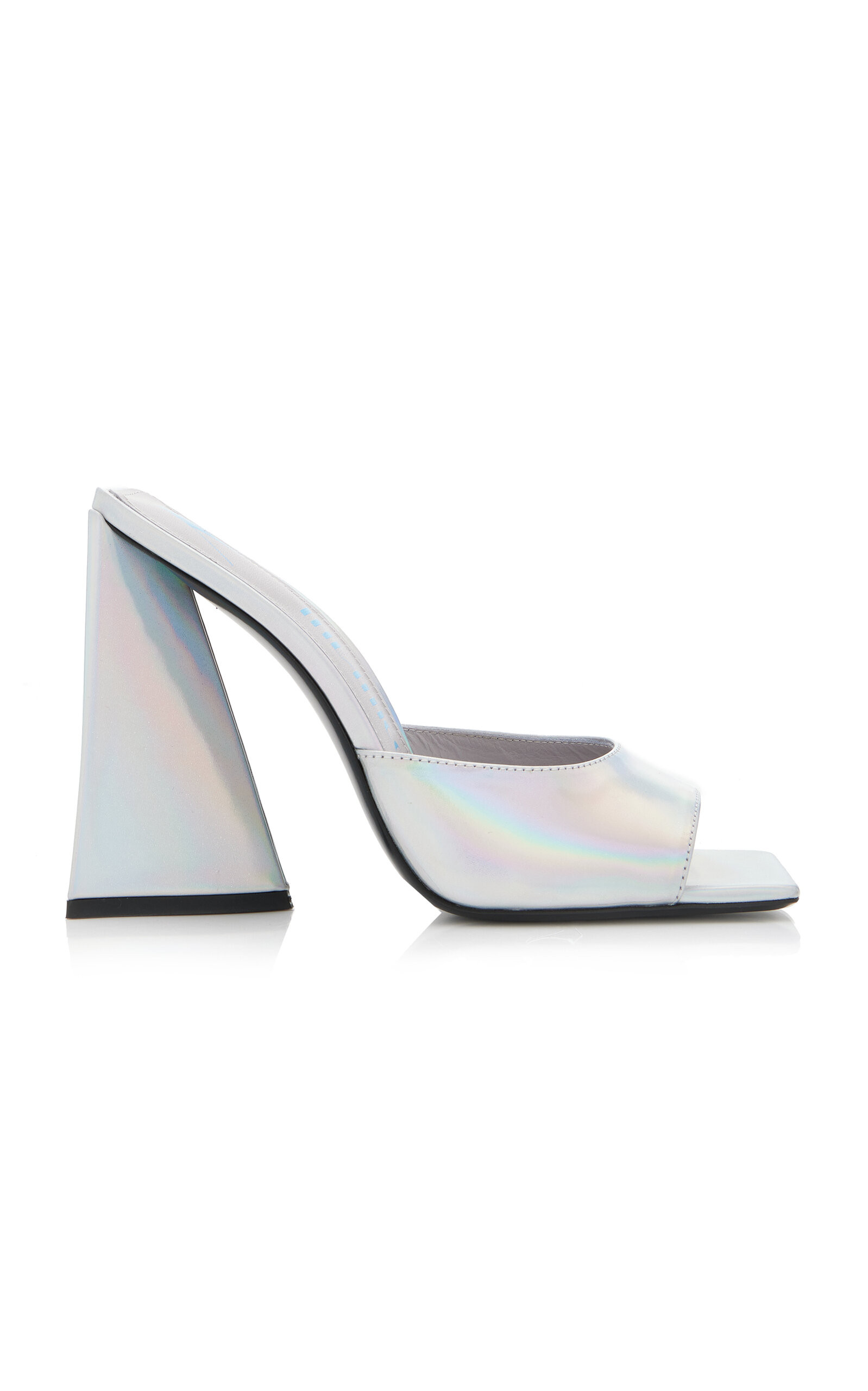 Devon Laminated Leather Mules | Moda Operandi (Global)