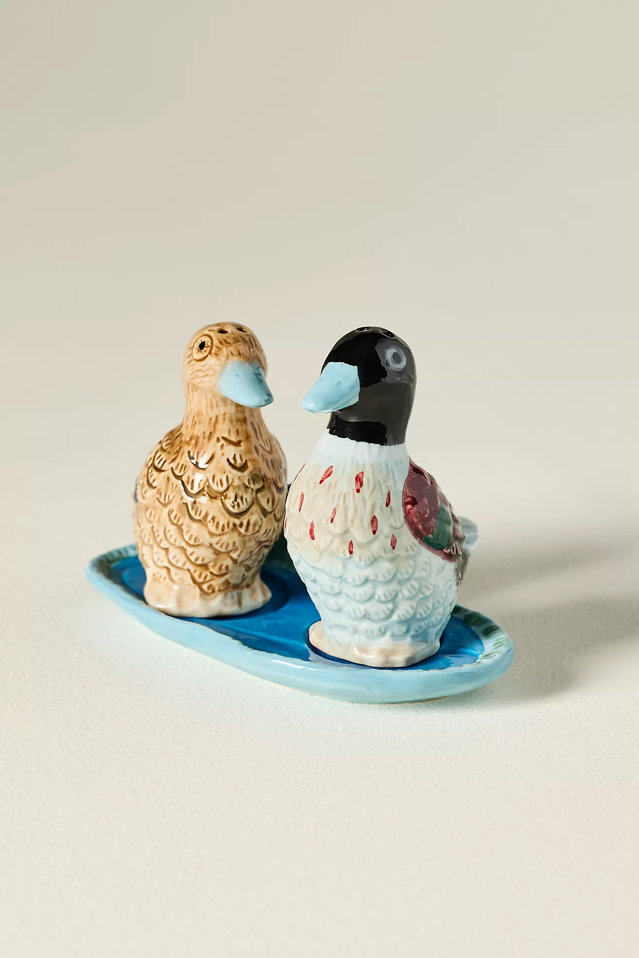 Alana Stoneware Duck Salt & Pepper Shakers | Anthropologie (US)