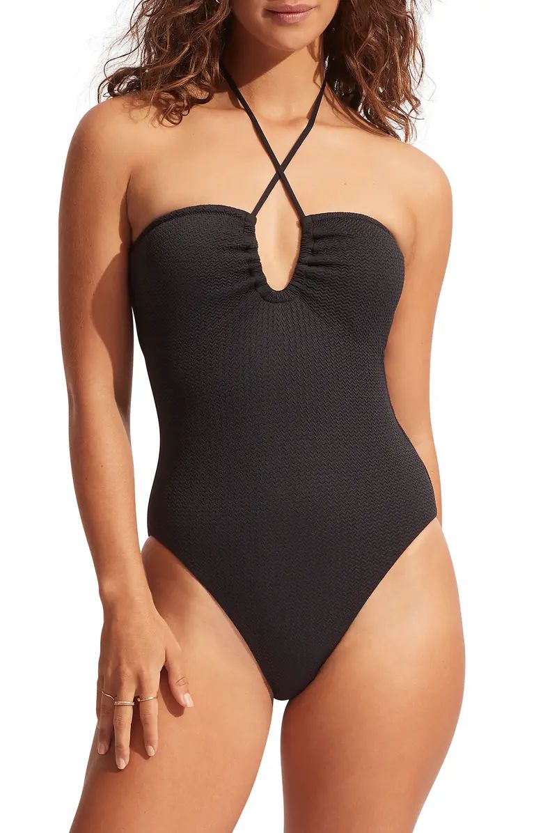 Seadive Keyhole One-Piece Swimsuit | Nordstrom