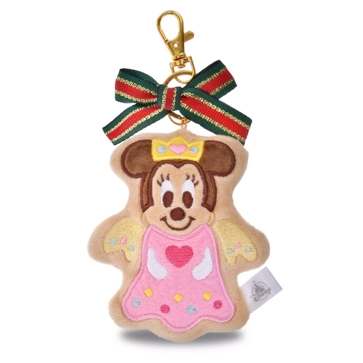Disney store Japan Tokyo Minnie Mouse Plush Keychain Christmas Cookie | eBay US