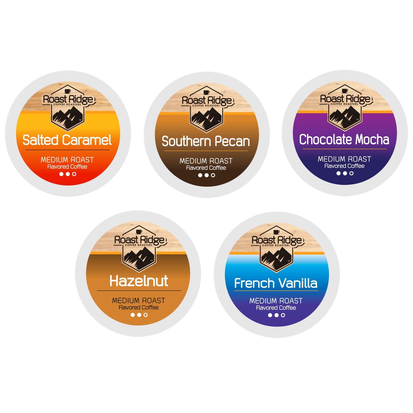 Roast Ridge Single Serve Coffee Pods Compatible with Keurig K-Cup Brewers, Variety Pack, 100 Coun... | Amazon (US)