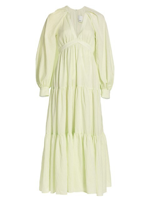 Warren Tiered Midi-Dress | Saks Fifth Avenue OFF 5TH