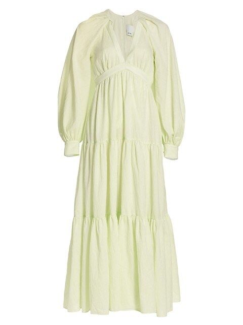 Warren Tiered Midi-Dress | Saks Fifth Avenue OFF 5TH