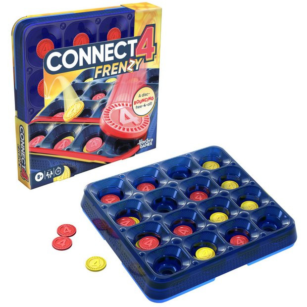 Buy Connect 4 Frenzy Game | Board games | Argos | argos.co.uk