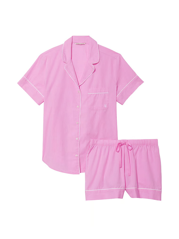 Cotton Short Pajama Set | Victoria's Secret (US / CA )