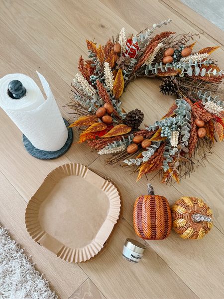Tuesday Goodies! 

Amazon Marble Paper Towel Holder, Micheal’s Fall Inspired Wreath, Amazon Ceramic Patterned Pumpkins, Air Fryer Liners, Hard as Hoof 

#LTKhome #LTKHoliday #LTKbeauty