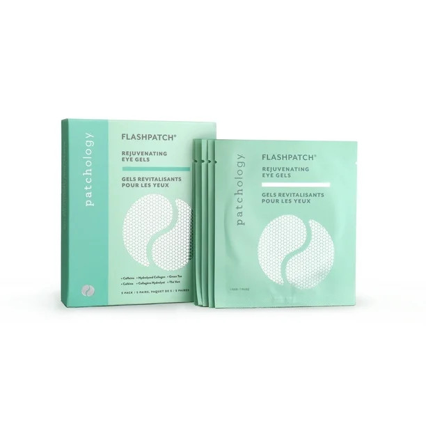 Patchology FlashPatch Rejuvenating Eye Gels 5 Pairs/Box | Walmart (US)