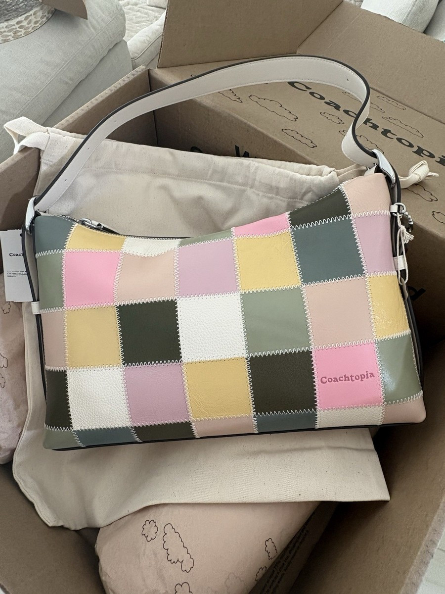 Coach Alter/Ego Slouchy Shoulder Bag Pink Olive Multi  | eBay | eBay US