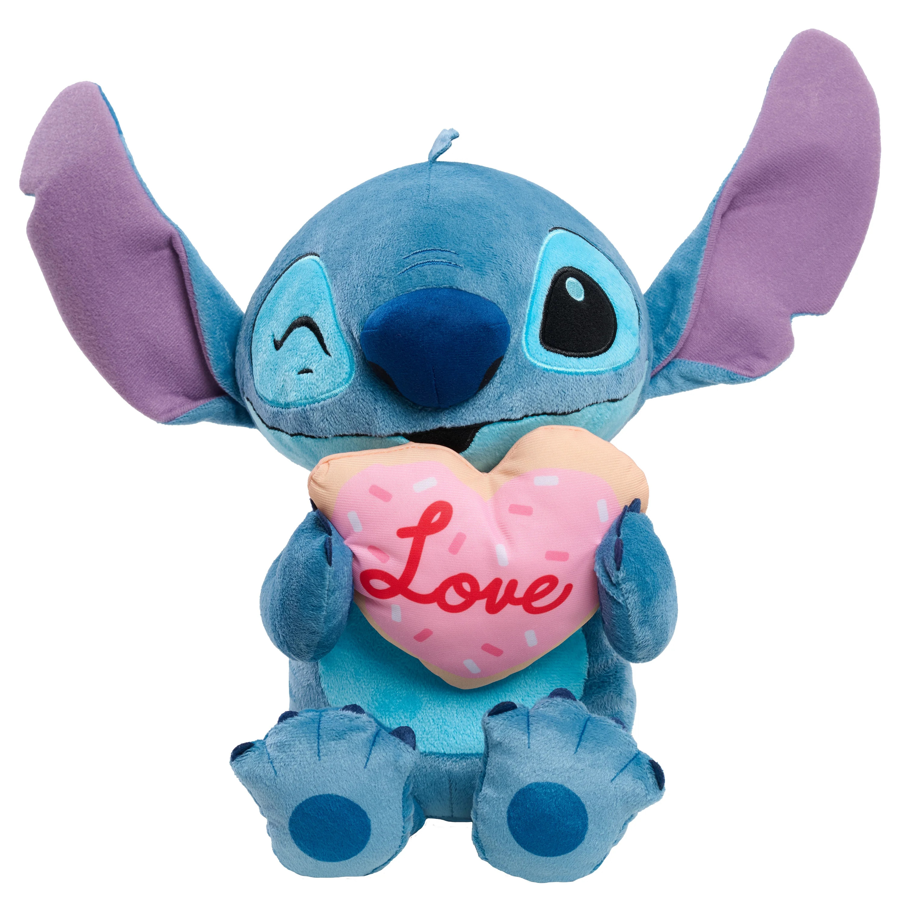 Disney Stitch with Cookie Large 13-inch Valentine's Day Plush Stuffed Animal, Toy for Kids Ages 2... | Walmart (US)