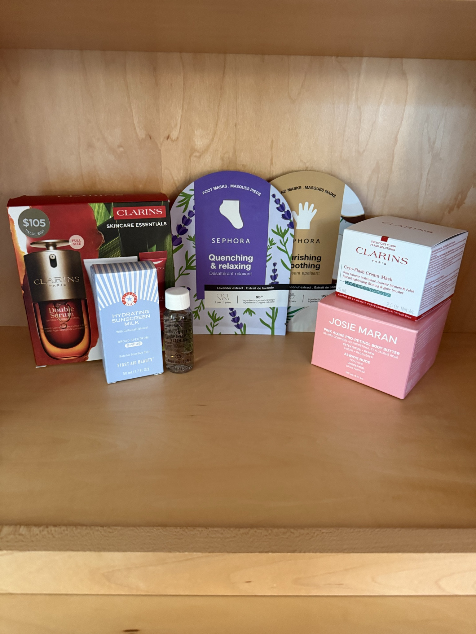 Sephora haul. All my goodies including Clarin’s and first aid

#LTKBeauty #LTKPetite #LTKselfcare