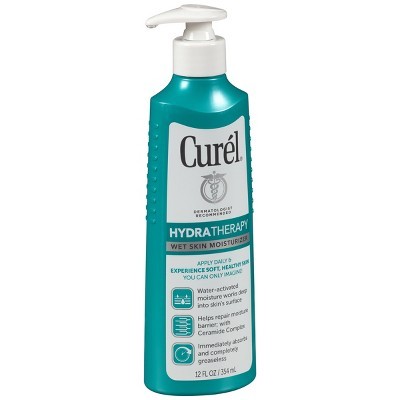 Unscented Curel Hydra Therapy Wet Skin Moisturizer - 12oz | Target