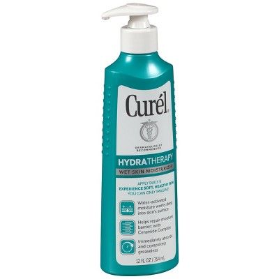 Unscented Curel Hydra Therapy Wet Skin Moisturizer - 12oz | Target