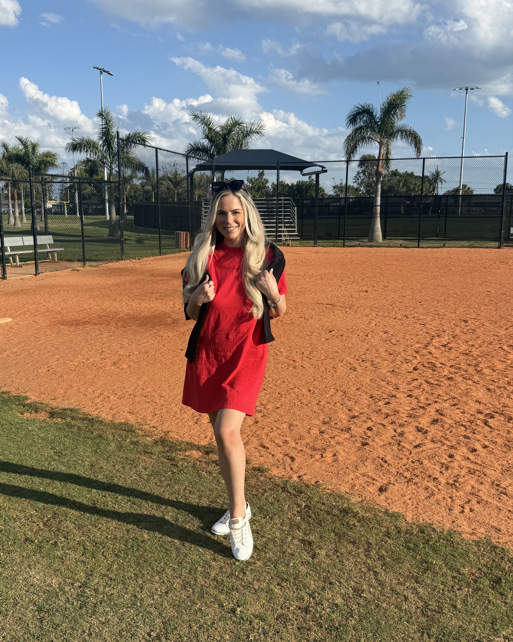 dress of the day but make it baseball game edition ⚾️❤️

Went to cheer on my little brother at his baseball game and threw on this red dress + my baseball Keds… didn’t plan it, but it actually ended up being the perfect casual summer outfit

also… this dress is currently on sale for $8 (!!)

if you’re looking for affordable dresses, casual summer outfits, throw on and go dresses, or easy everyday looks — this one is so good

I linked it on my LTK 🫶🏼

✨ G I V E A W A Y ✨
I’m doing a giveaway to celebrate getting back into daily posting!!

To enter:
– Like this post
– Comment “DRESS” (or anything 🤍)
– Bonus: share to your story for extra entries

Winner announced May 31st 💌

would you wear sneakers with a dress?? 👀

#LTKdayinmylife #LTKSaleAlert #LTKootd