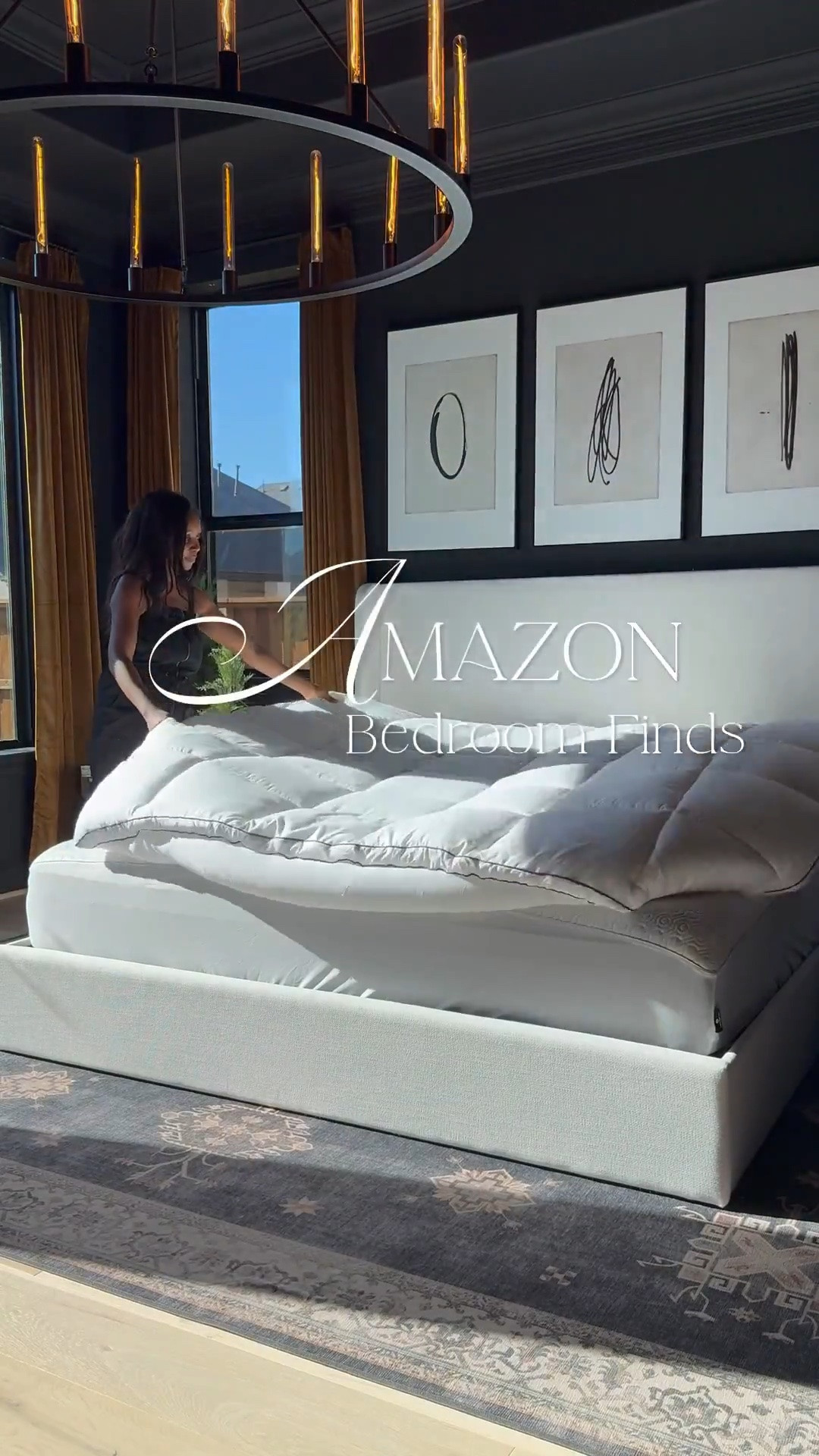 Still absolutely swooning over this bed 😍 Had to bring the same vibe to my Primary Bedroom too! This one’s a King, while my guest bedroom has the Queen version—both are total showstoppers.

The space is still coming together, and I’m already dreaming of adding brass picture lights over the artwork to elevate it even more ✨

Ready to start your bedroom decoration journey? I’ve linked all the items here for easy, hassle-free shopping—tap to grab your favorites and transform your space today!

#BedroomGoals #HomeDecor #BedroomInspo #InteriorDesign #EasyShopping

#LTKHome #LTKSaleAlert