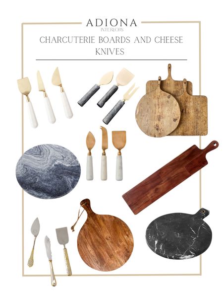 Charcuterie boards and cheese knives 

#LTKHoliday #LTKhome #LTKSeasonal