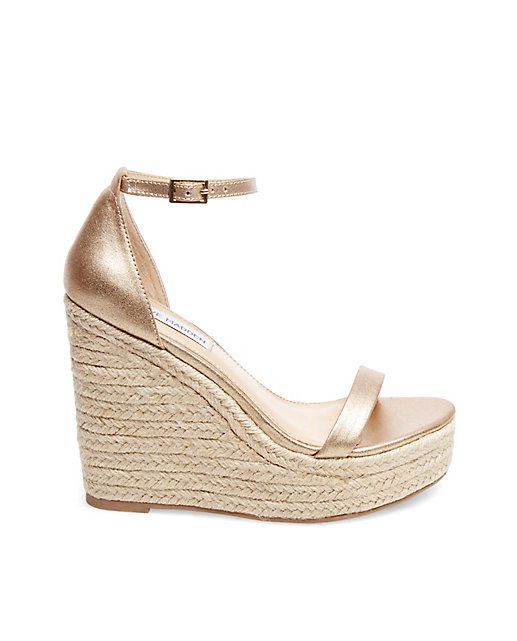 Tall Espadrille Ankle Strap Wedges | Steve Madden SURVIVE | Steve Madden (US)