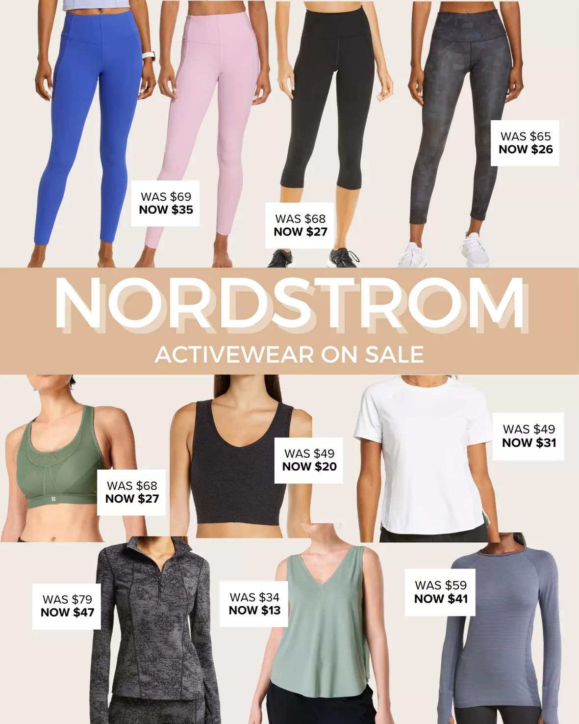Women's Activewear Is on Sale at Nordstrom Right Now