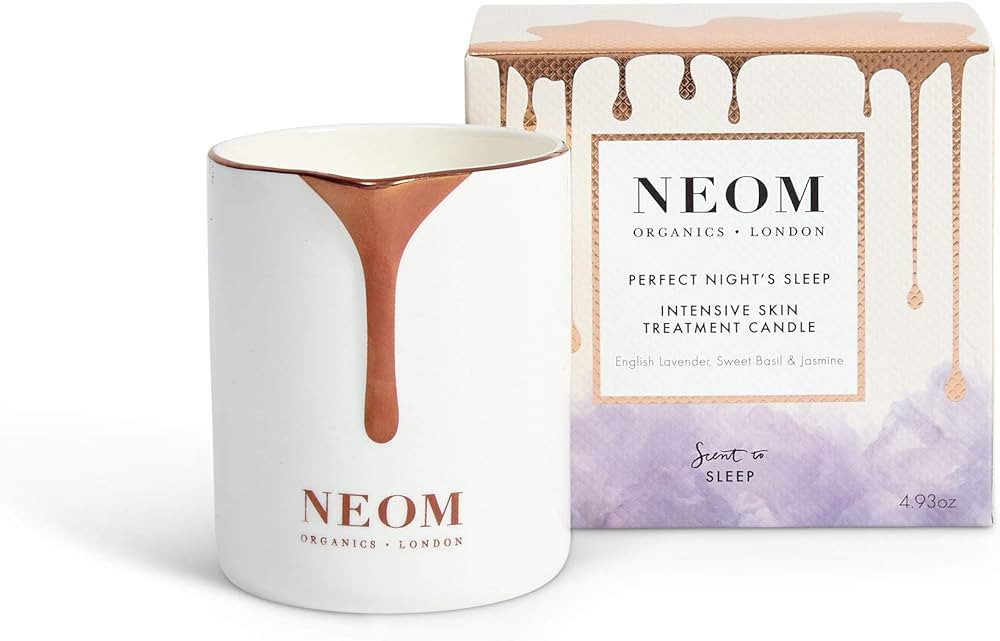 NEOM – 'Perfect Night’s Sleep' Intensive Skin Treatment Candle | Lavender & Jasmine | Nourish... | Amazon (US)