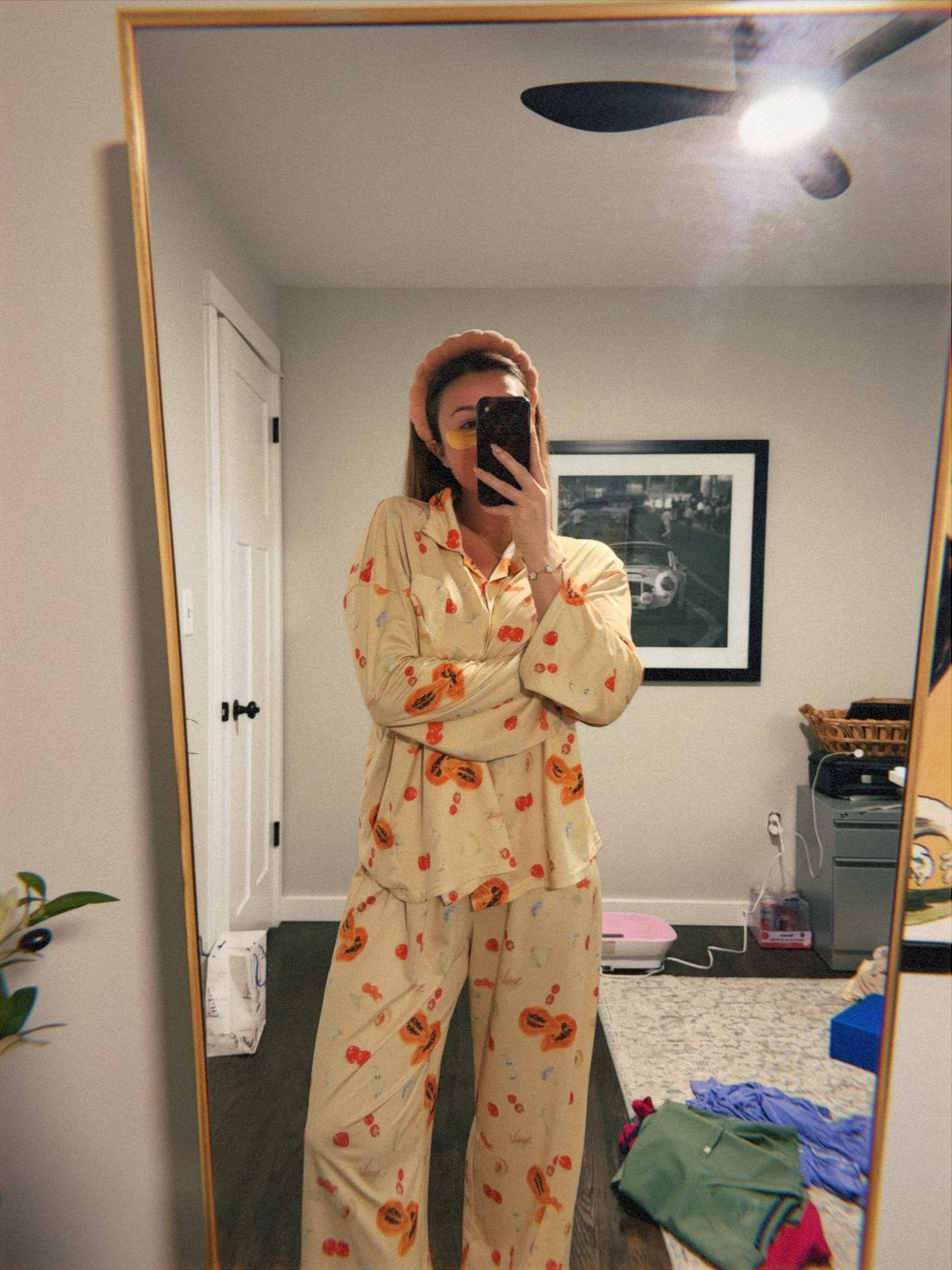 my FAVORITE pajamas. wearing my true size but they do run slightly oversized 

#LTKmorningroutine #LTKBump