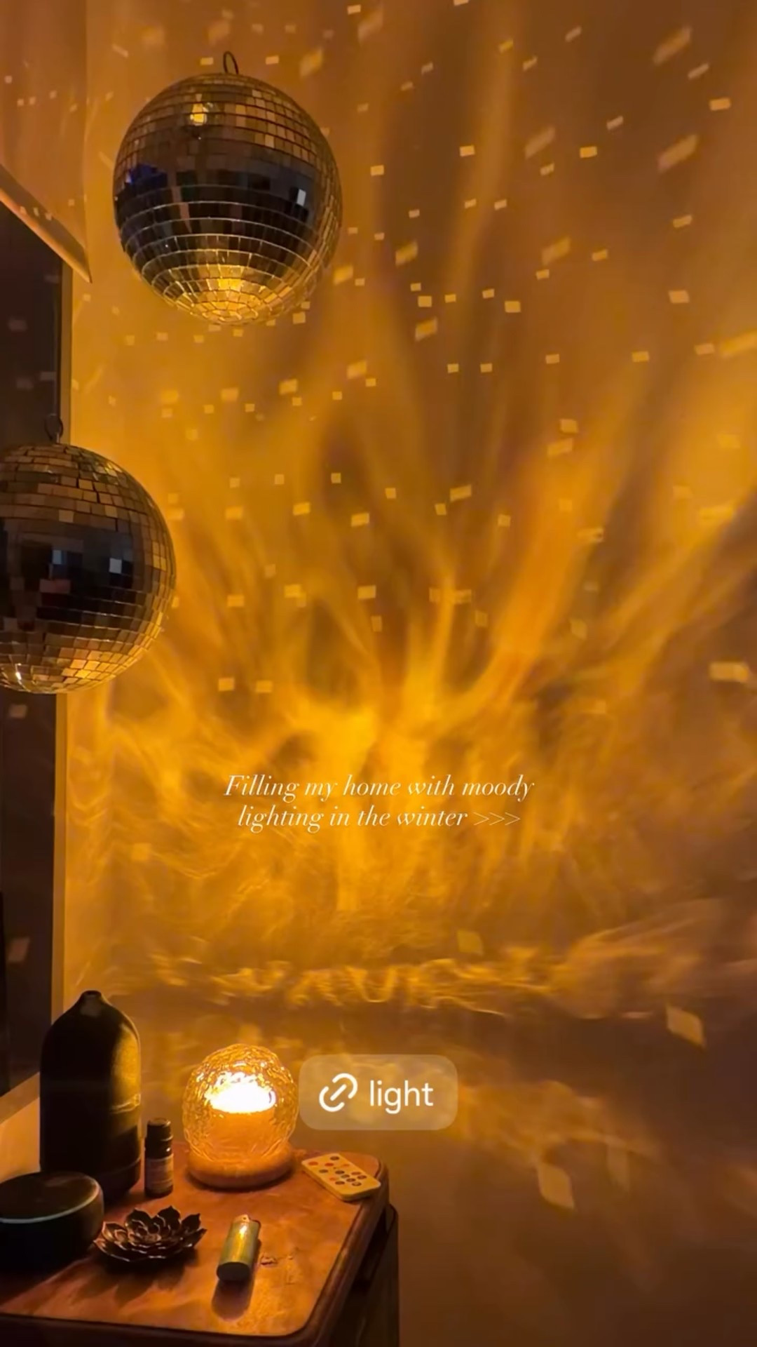 Filling my home with moody lighting in the winter &gt;&gt;&gt;