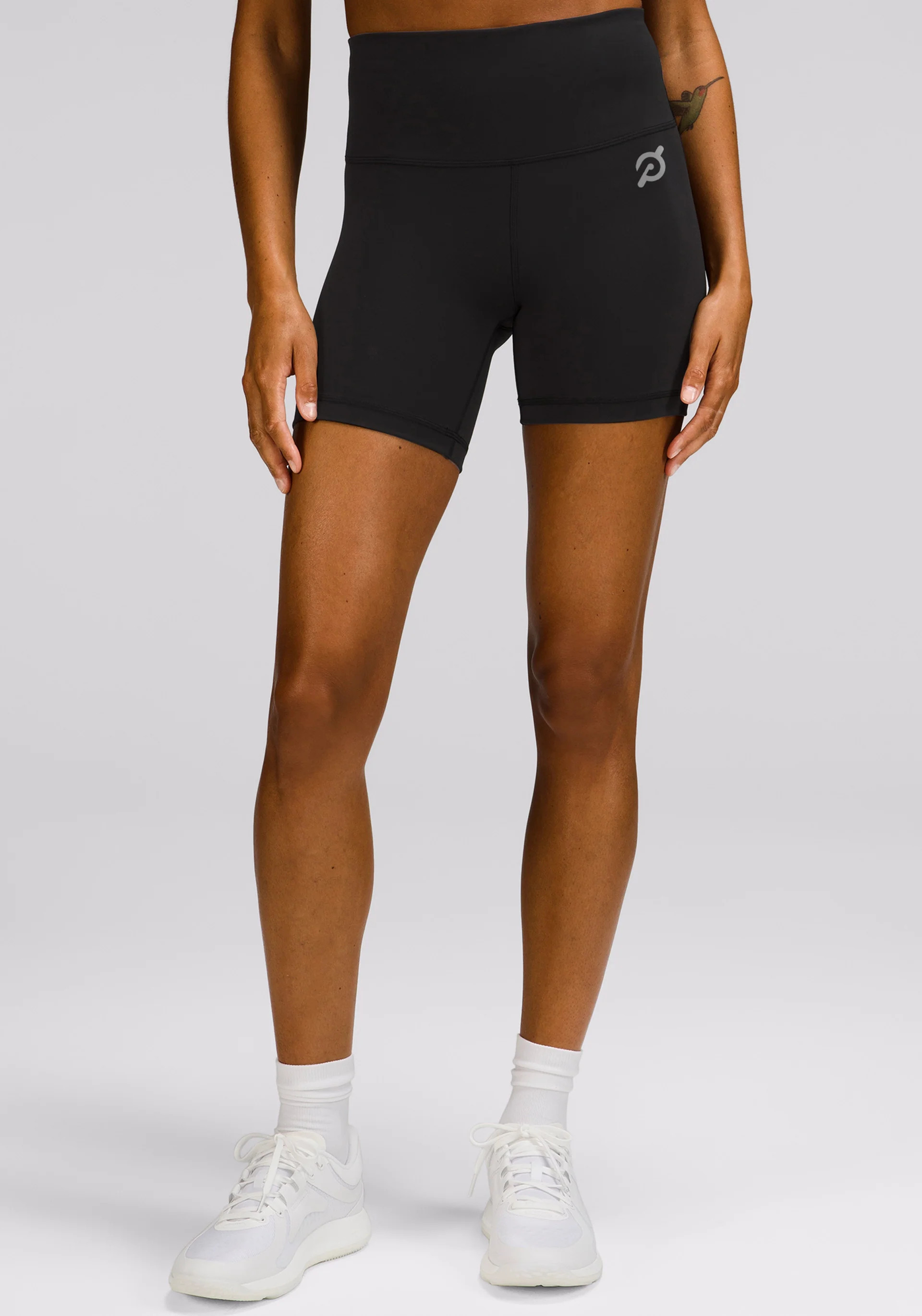 Peloton X Lululemon Women's Wunder Train High Rise Shorts 6" in Black - Cycling Performance Apparel | Peloton Apparel